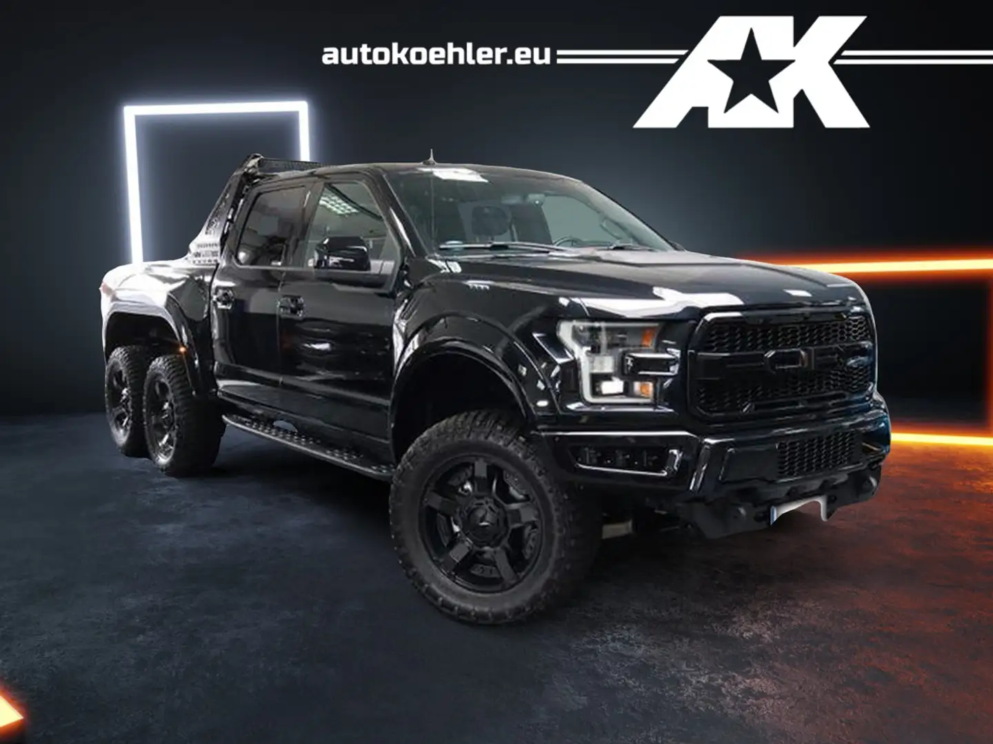 Ford F 150 Raptor 6 Wheeler Einzelstück 1x in Europa! Schwarz - 1