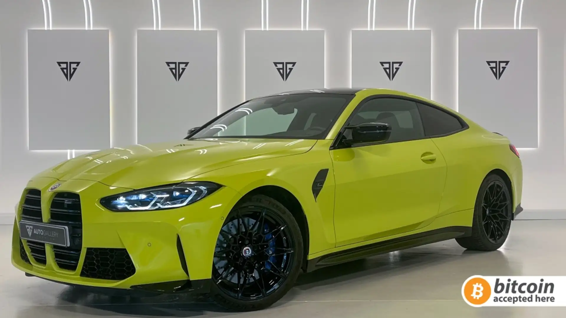 BMW M4 Coupé Competition xDrive Yellow - 1