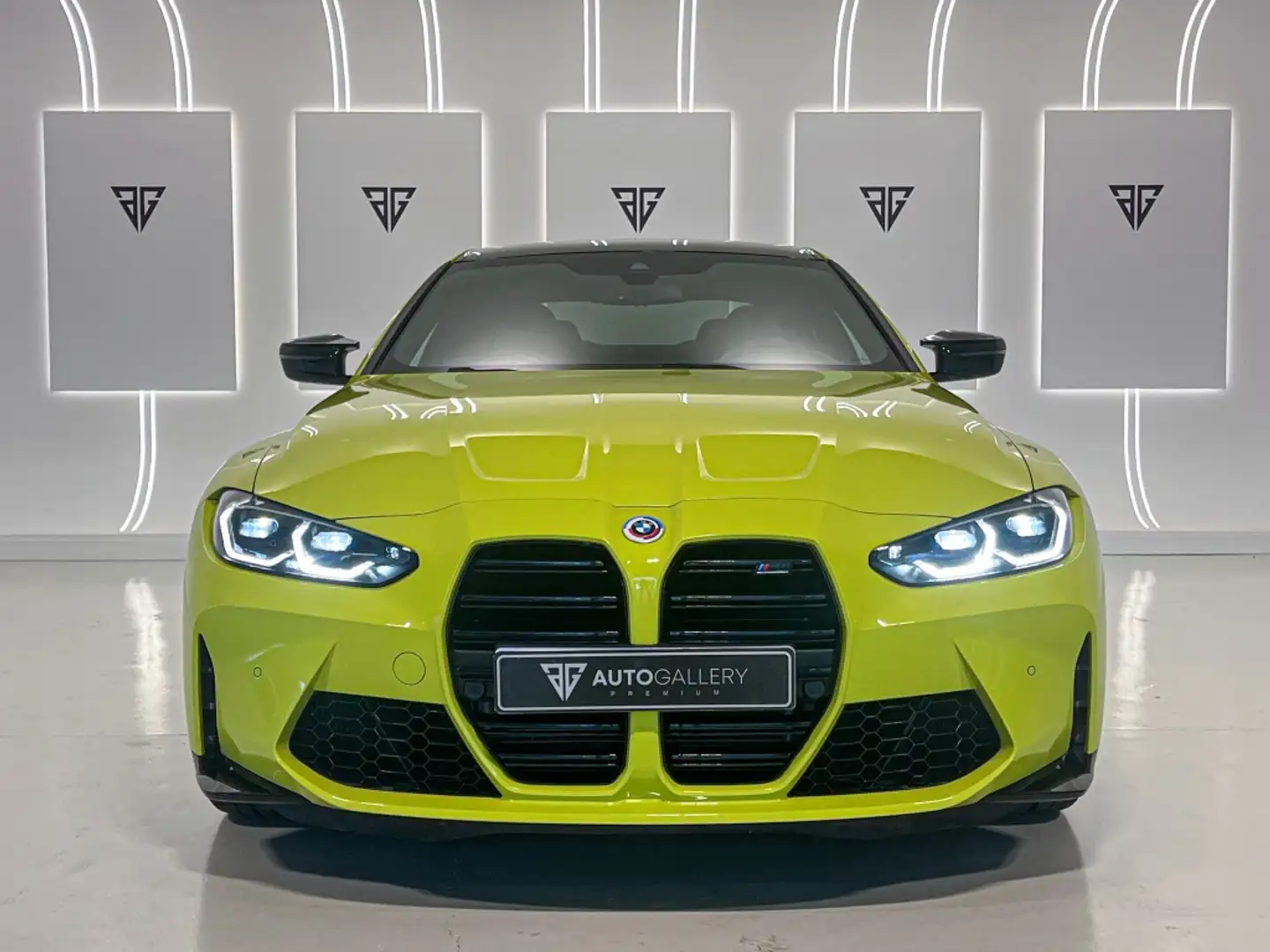 BMW M4 Coupé Competition xDrive Yellow - 2