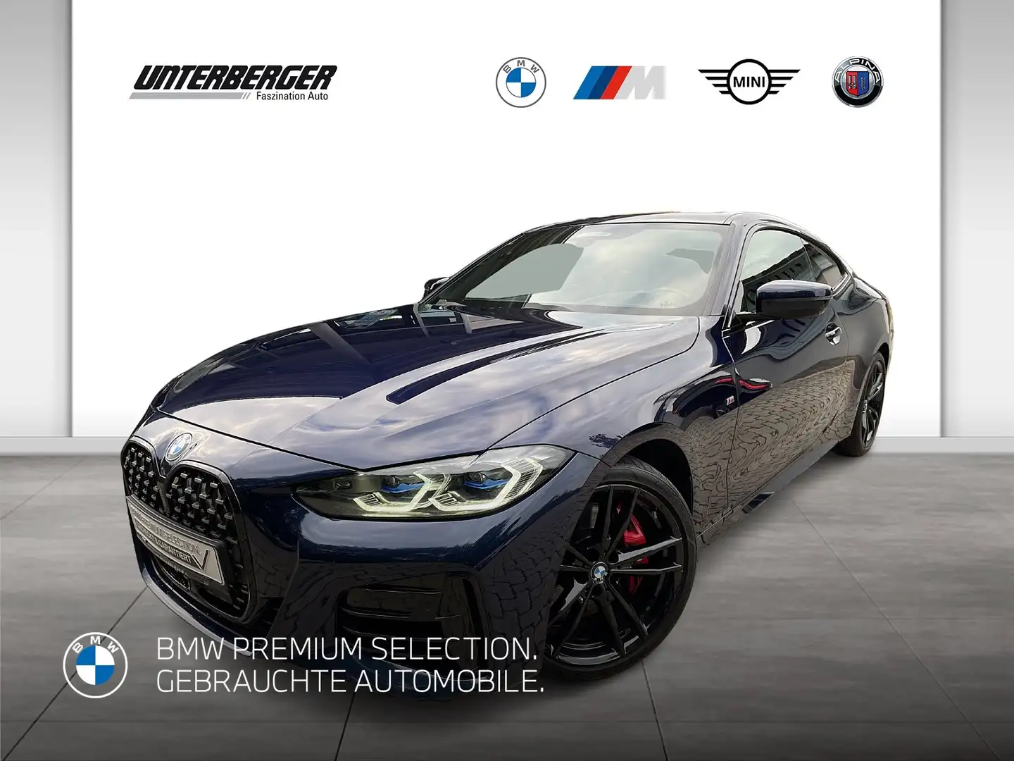 BMW 440 M440i xDrive Coupé Adaptives M Fahrwerk-Standheizu Blauw - 1