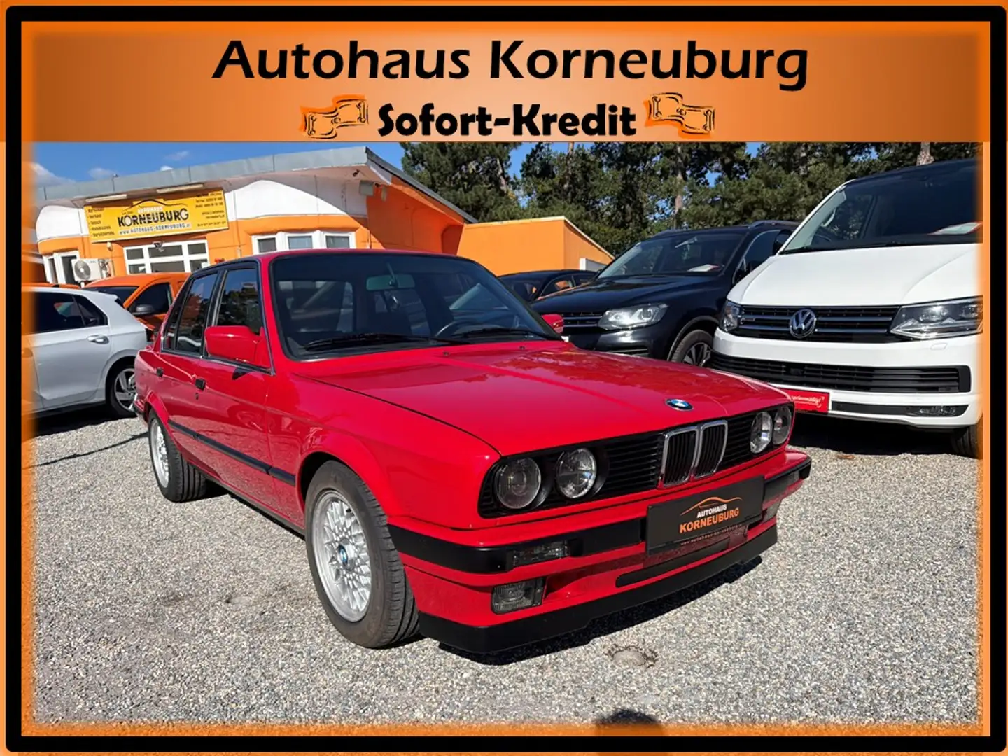 BMW 318 i E30 *SELTENES SAMMLERSTÜCK* Rot - 1