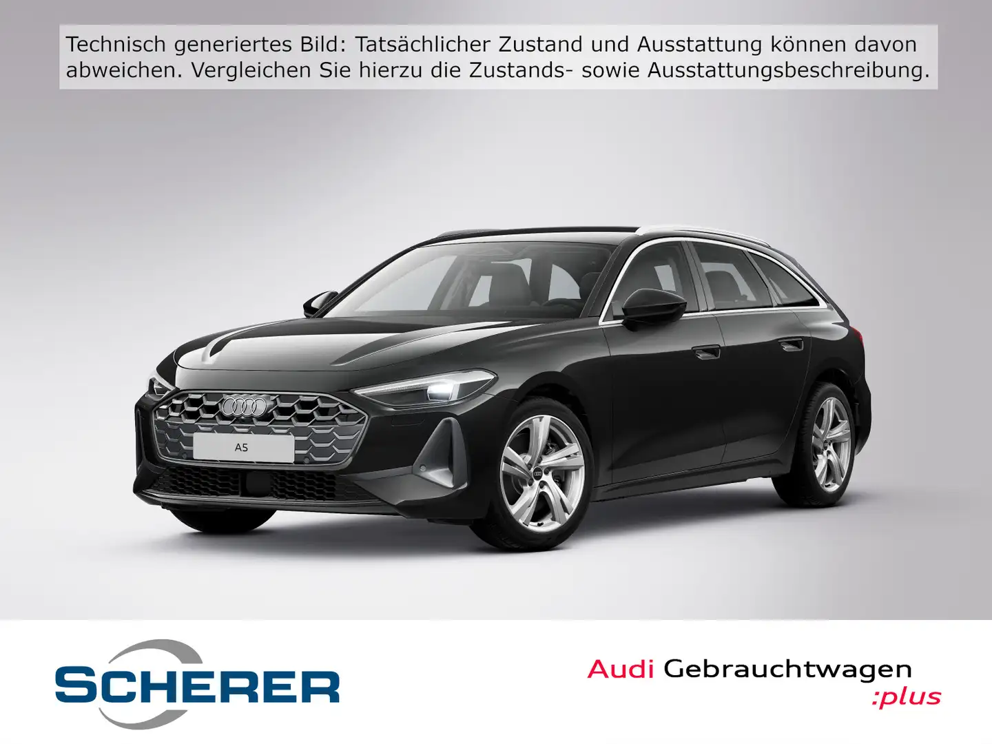 Audi A5 TDI S tronic LED NAVI EPH SHZ GRA Schwarz - 1