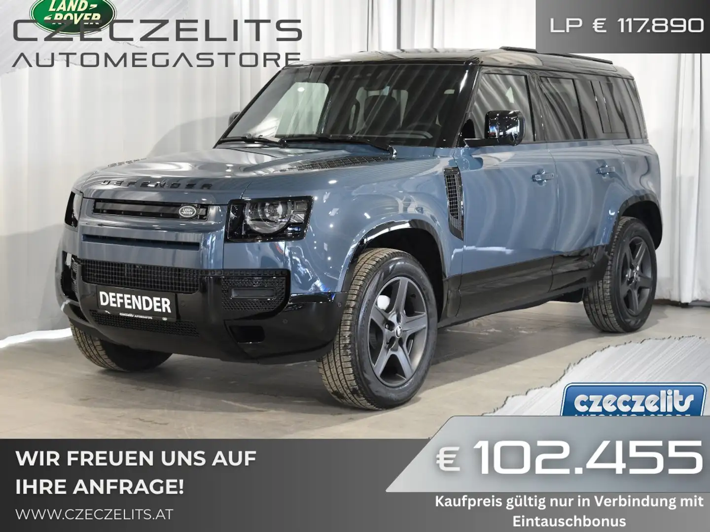 Land Rover Defender 110 D200 AWD X-Dynamic SE Aut. Blau - 1