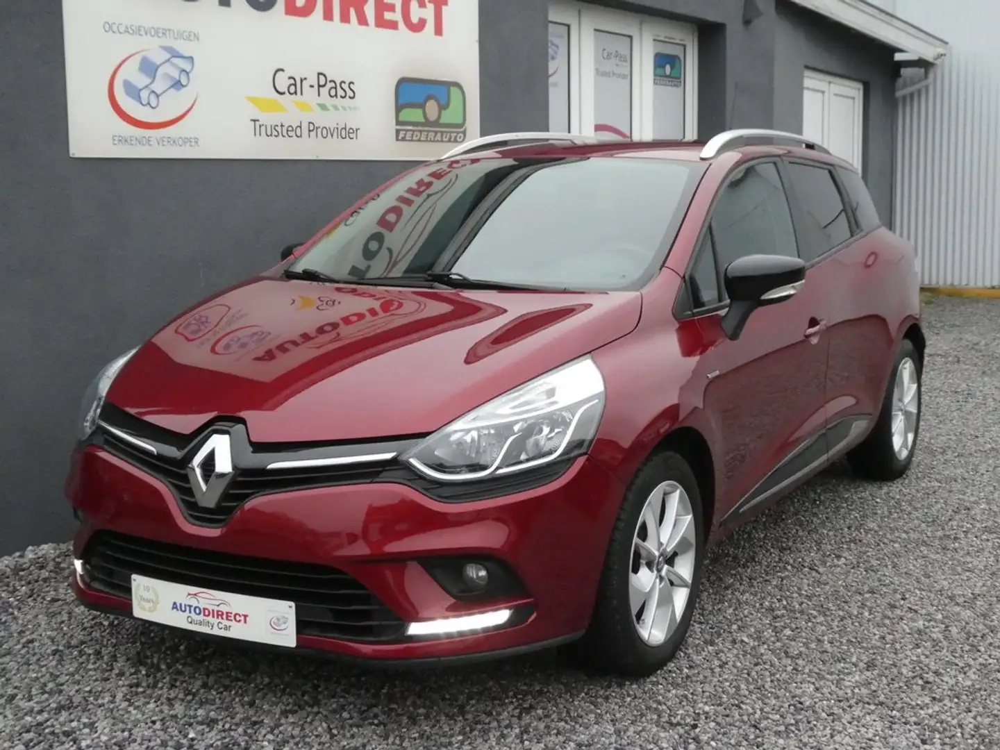 Renault Clio 0.9 TCe Energy Limited 36000Km Navi, PDC,Bluetooth Rood - 1