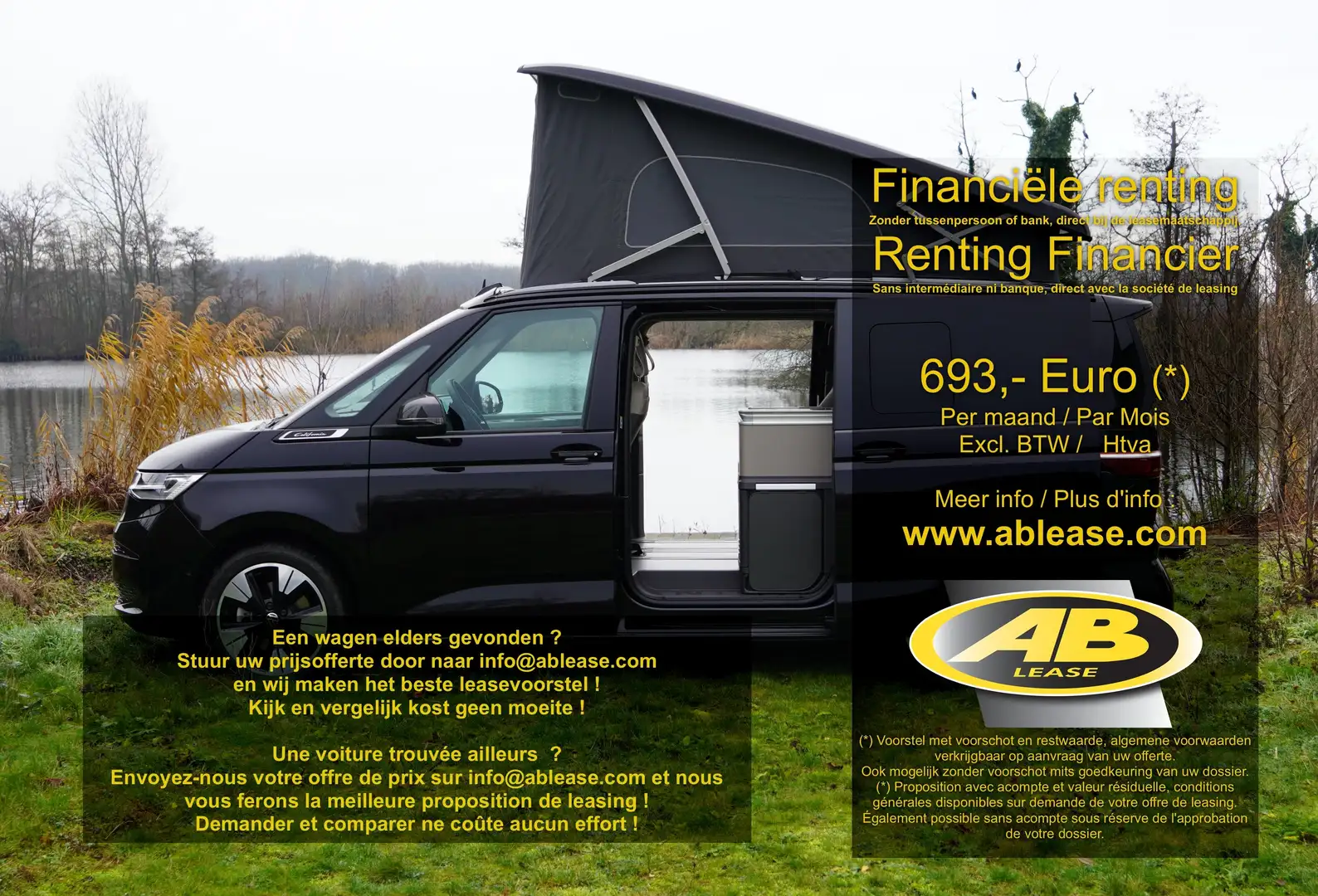 Volkswagen T7 California 2.0 TSI DSG 204 Ch Full Option Noir - 1