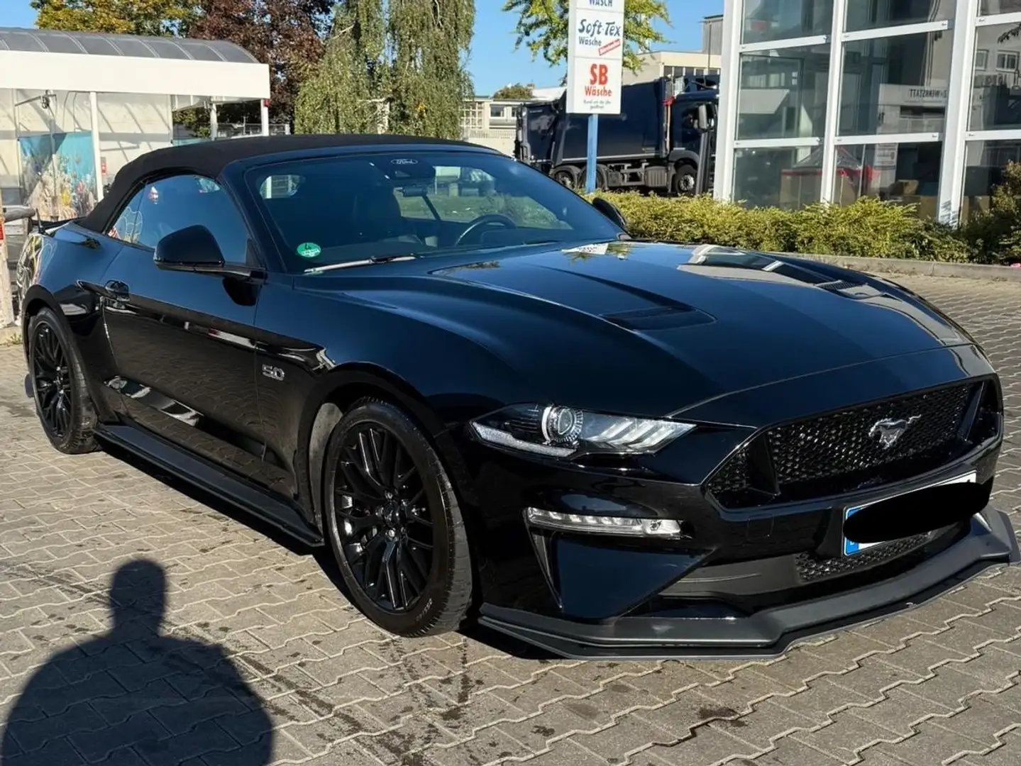 Ford Mustang Mustang Convertible 5.0 Ti-VCT V8 Aut. GT Schwarz - 1