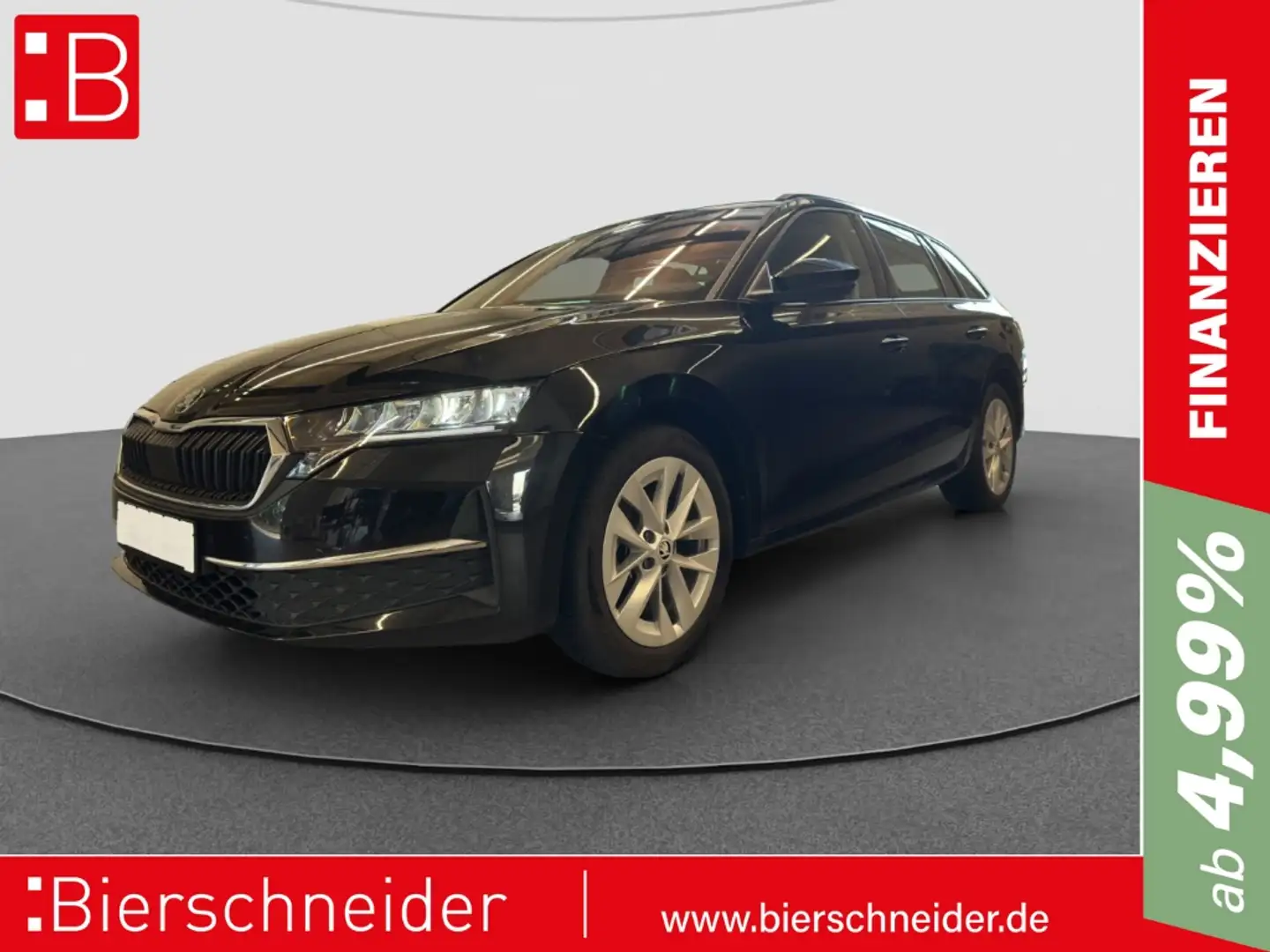 Skoda Octavia Combi 1.5 TSI DSG Selection AHK REAR VIEW NAVI Noir - 1