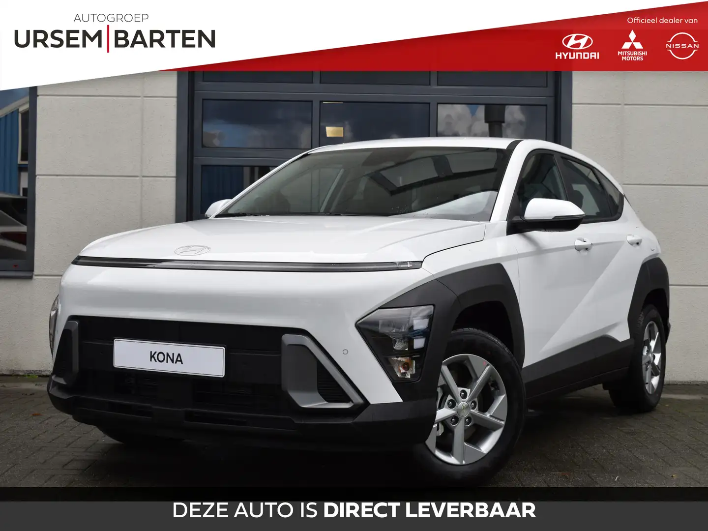 Hyundai KONA 1.6 GDI HEV Comfort VAN €35.690,- VOOR €34.430,- White - 1