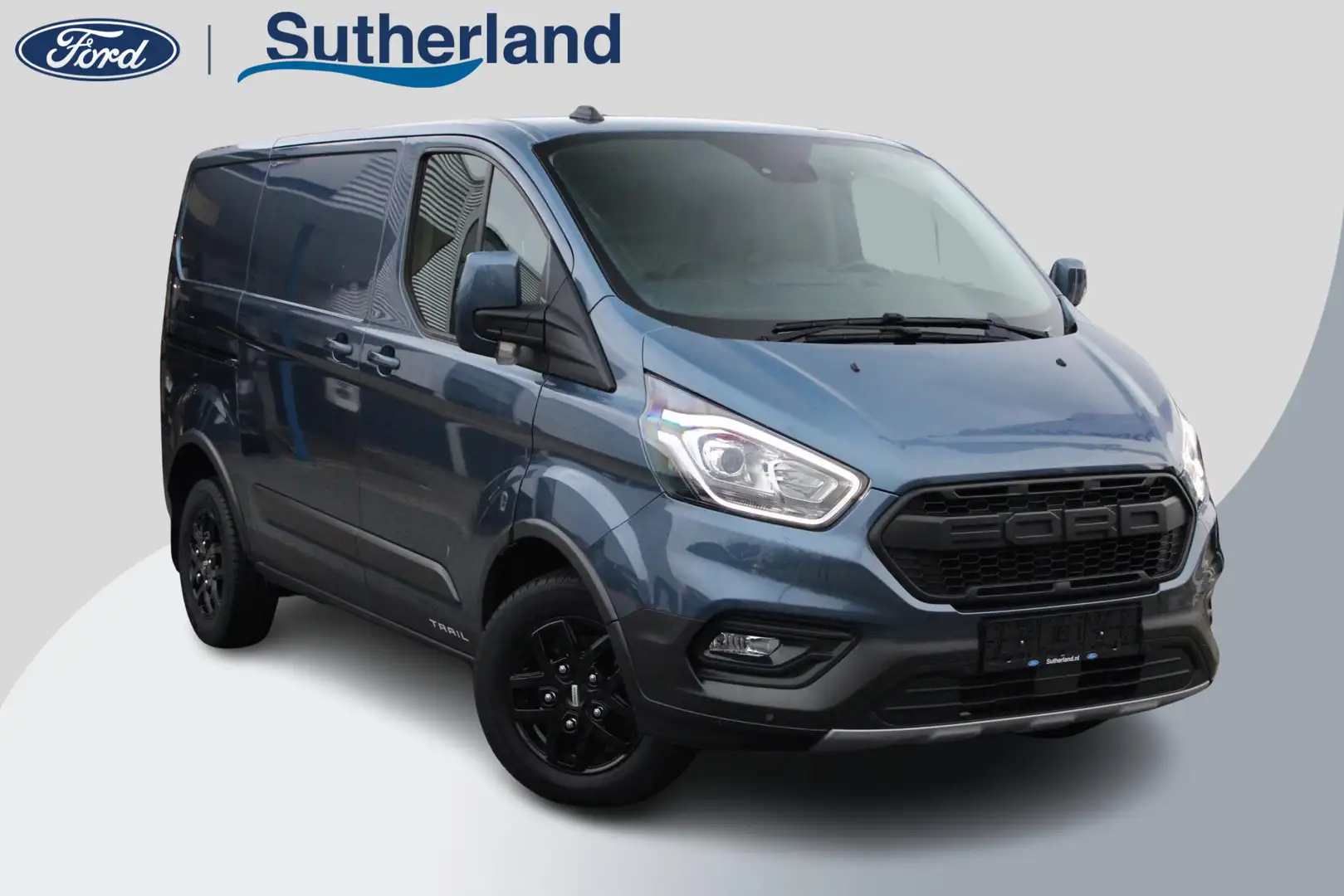 Ford Transit Custom 300 2.0 TDCI L1H1 Trail Zuid | Vol leder | Trail p Blauw - 1
