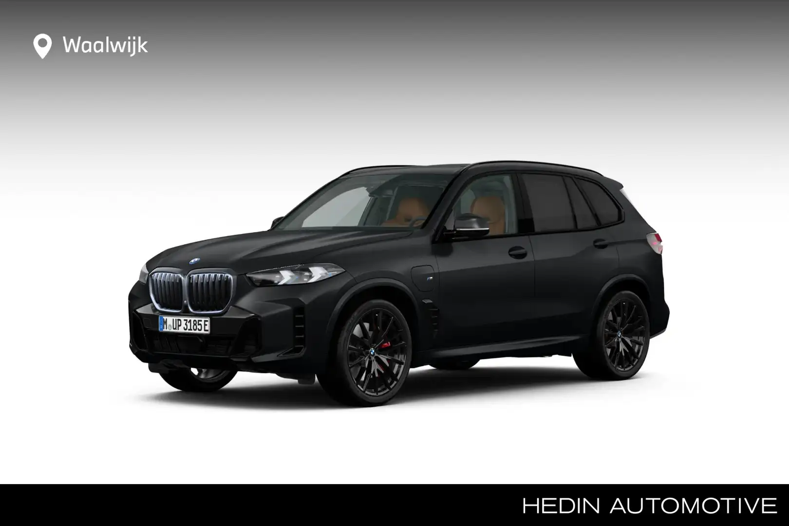 BMW X5 xDrive50e individual frozen black metallic Sportpa Noir - 1