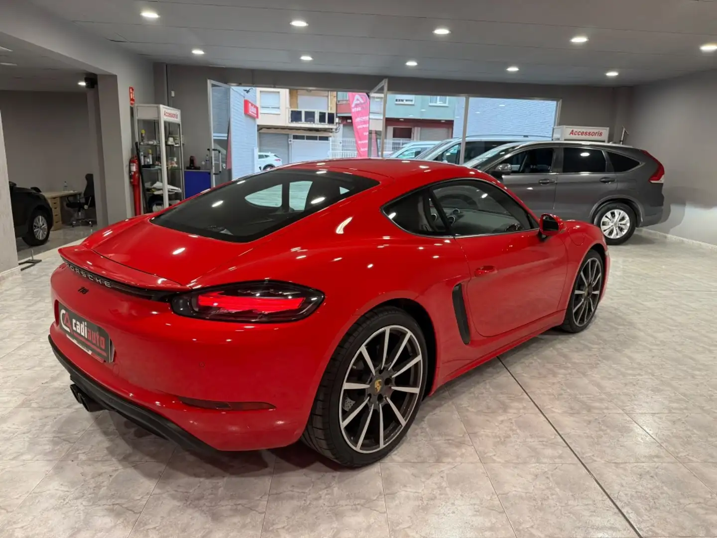 Porsche 718 Cayman PDK Rojo - 2
