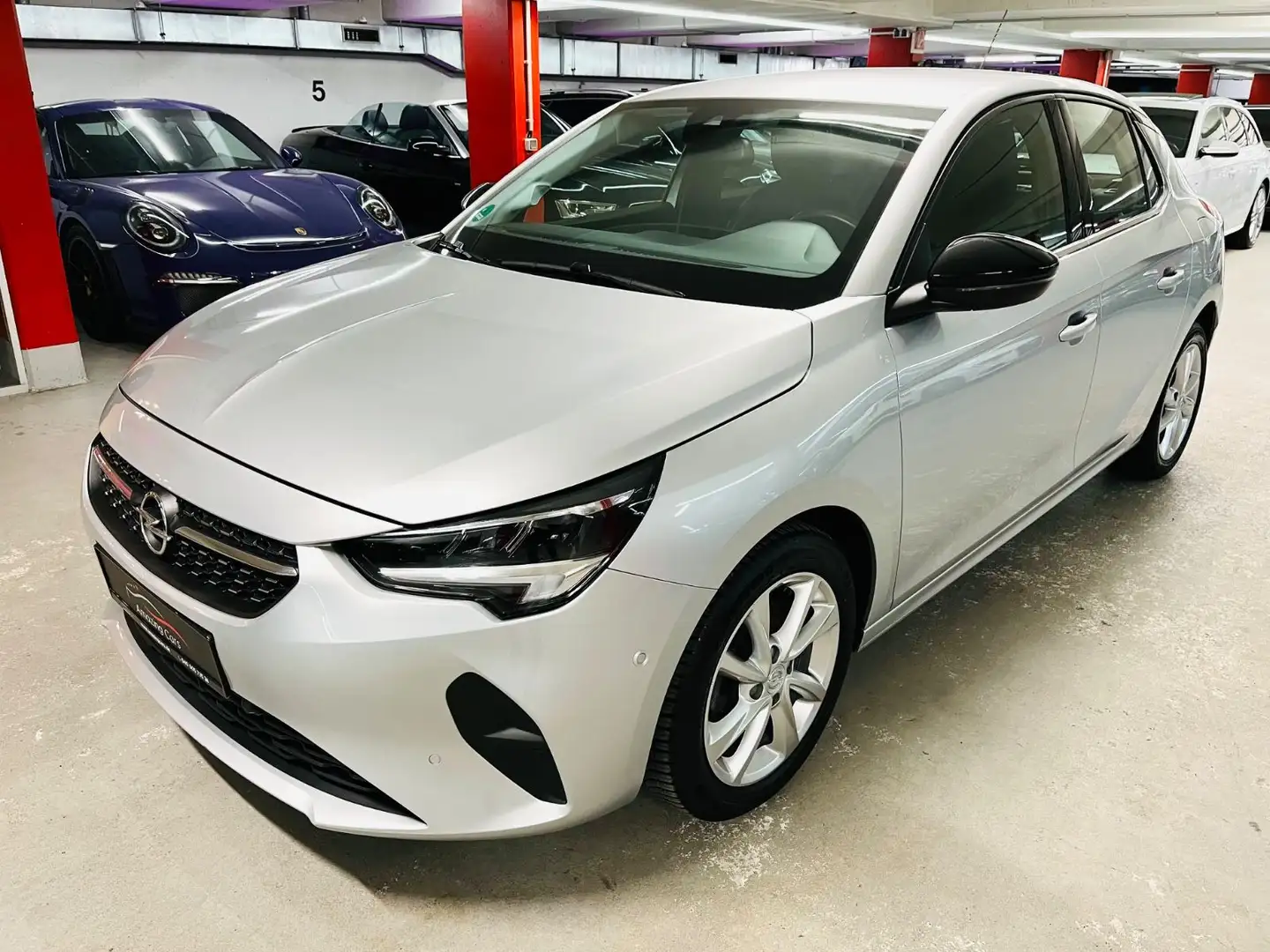 Opel Corsa F 1.2 Turbo Elegance LED|Navi|Einparkhilfe Silber - 1