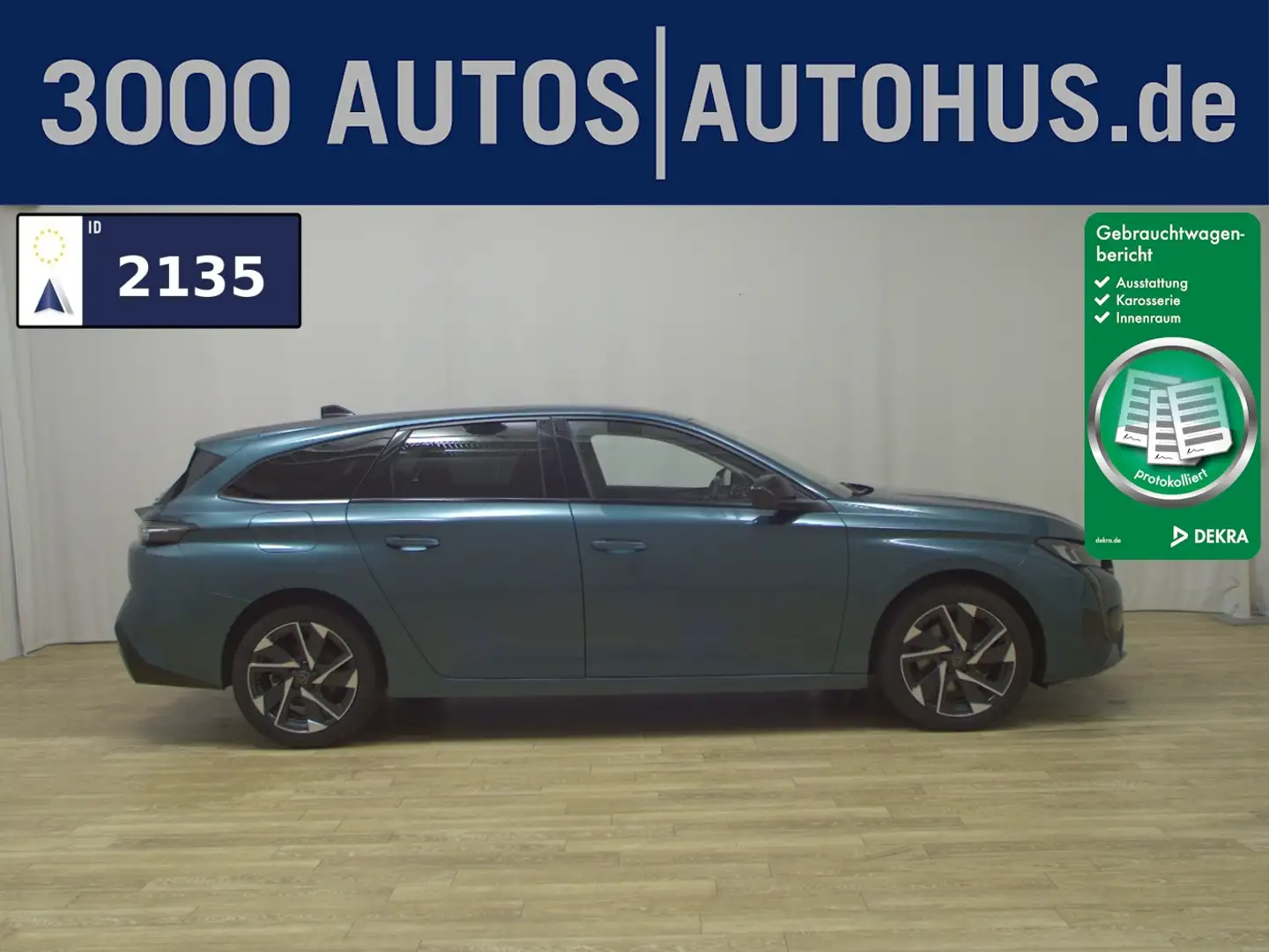 Peugeot 308 1.2 PureTech Allure Navi Shz LED RfK ACC Blau - 1