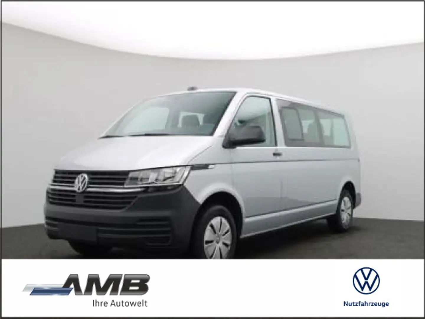 Volkswagen T6.1 Kombi 2.0 TDI LR DSG/AHK/Navi/9Sitze/Sitzhz Silber - 1