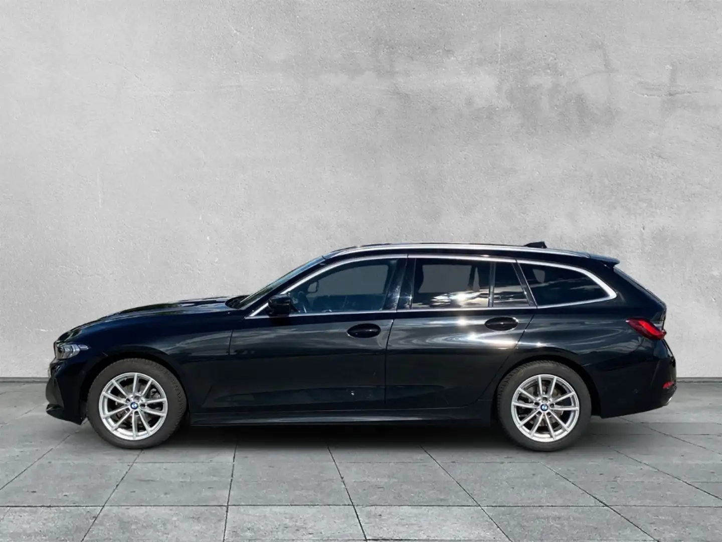 BMW 318 d TOURING AUTOMATIK Touring Automatik NAVI+KAMERA+ Schwarz - 2