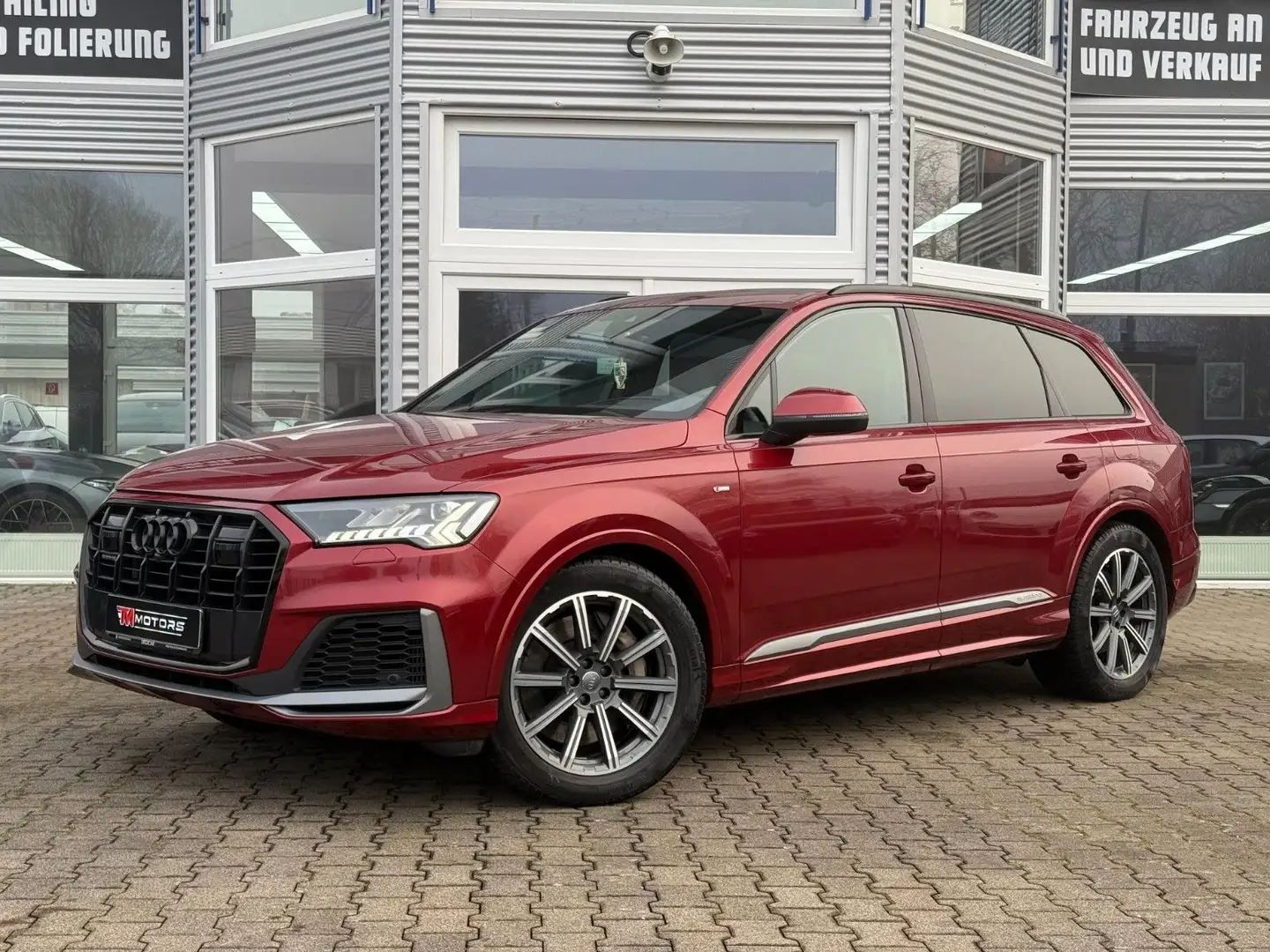 Audi Q7 55 TFSI e quattro S line2x/MATRIX/ACC+/HUD Rot - 1