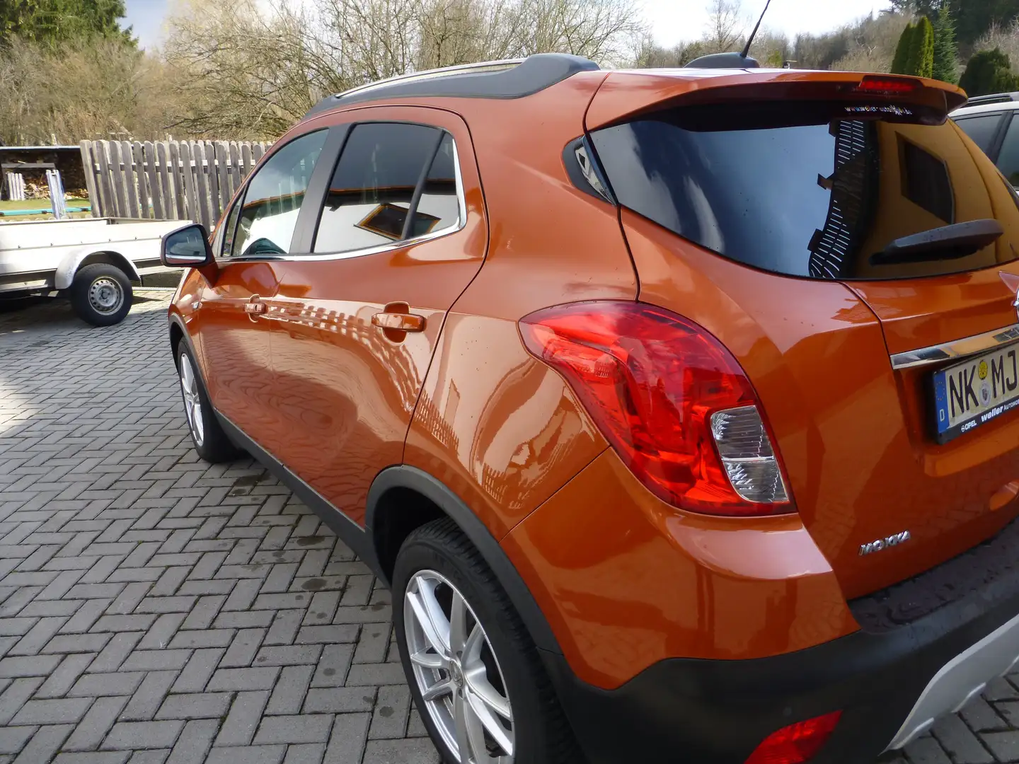 Opel Mokka Mokka 1.4 Turbo Automatik Innovation Pomarańczowy - 2