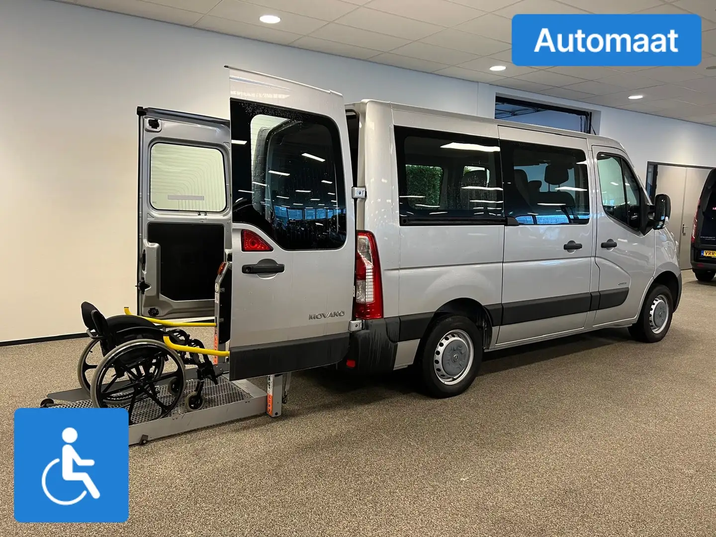 Opel Movano L1H1 Rolstoelbus Automaat Argintiu - 2