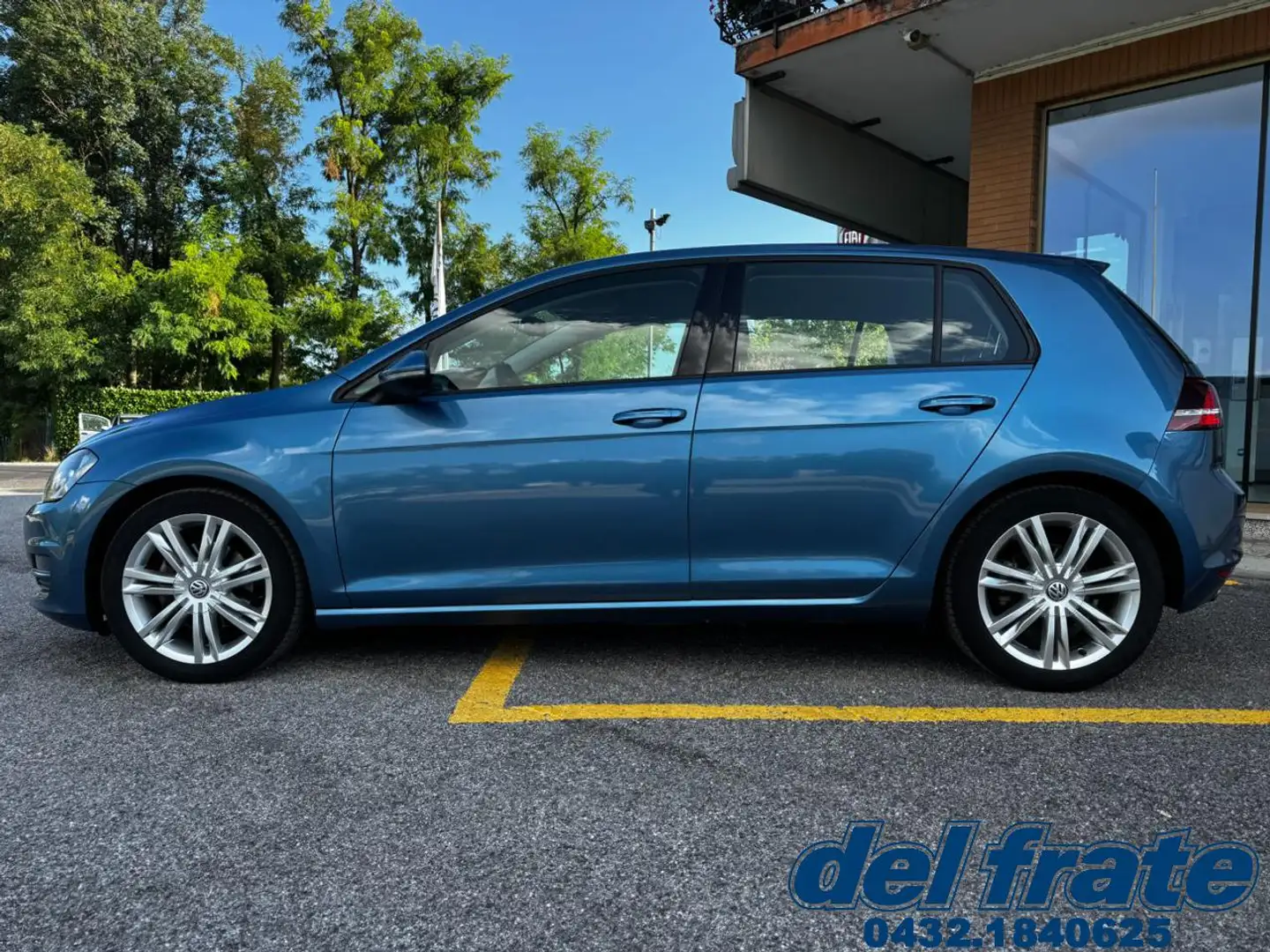 Volkswagen Golf VII 1.4 TSI 140Cv 5p. Highline BMT Blu/Azzurro - 2