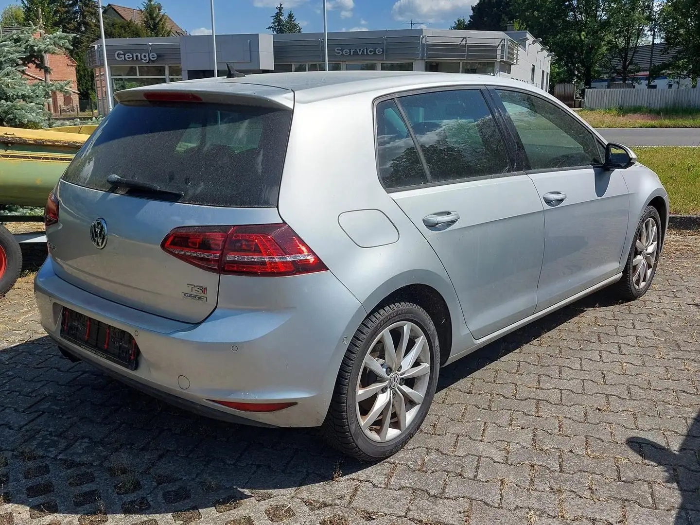 Volkswagen Golf 1.4 TSI BlueMotion Technology DSG Comfortline Argent - 1