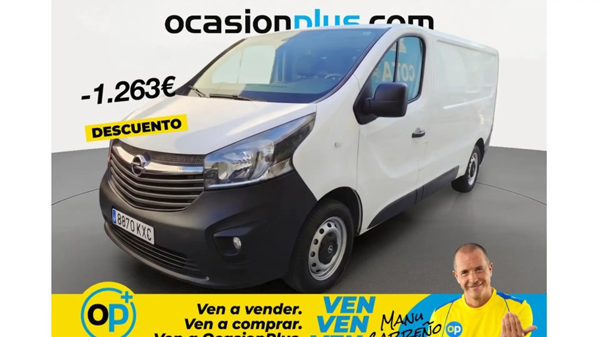 Opel Vivaro 1.6CDTi 29 L2H1 Expression 120 Blanco - 1