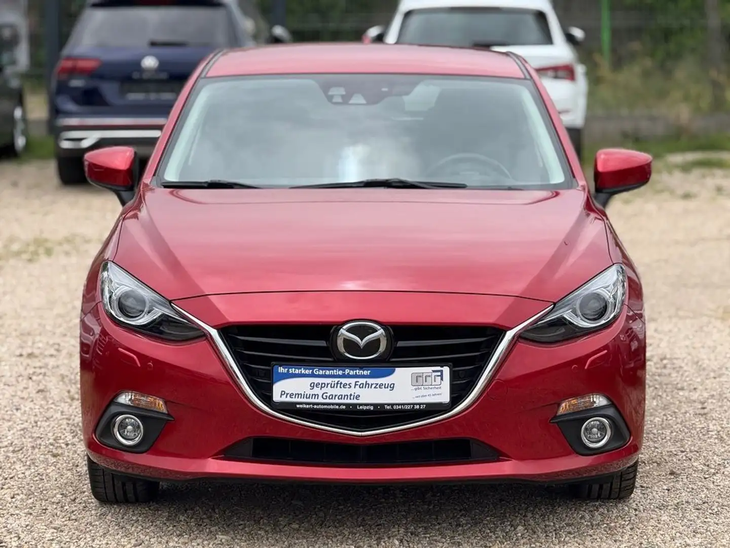 Mazda 3 2.0 165 PS Sports-Line/ACC/head up/LED/8xAlus! Rojo - 2