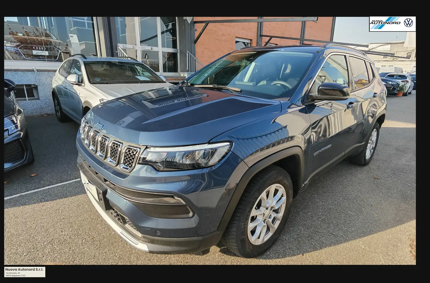 Jeep Compass Compass II 2021 1.3 turbo t4 phev Limited 4xe auto Bleu - 1