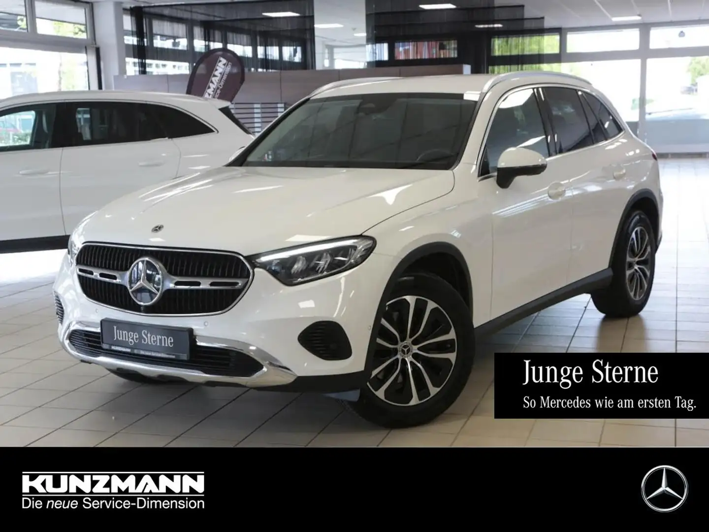 Mercedes-Benz GLC 220 d 4M Avantgarde MBUX Navi AHK Kamera Weiß - 1