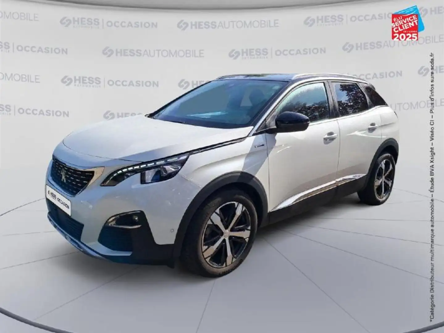 Peugeot 3008 1.2 PureTech 130ch E6.c GT Line S\u0026S Noir - 1