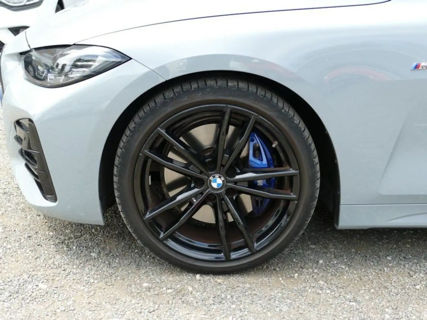 BMW 420 SERIE COUPE G22 420 D 190 Ch MICROHYBRID PACK M BVA Grau - 2