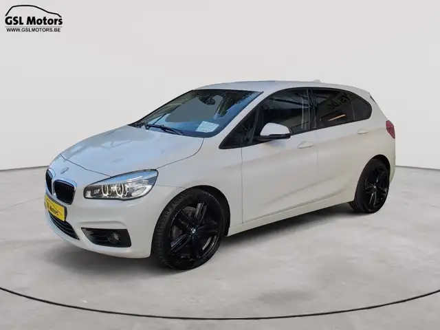 BMW 218 2.0D 150cv Active Tourer Automatique Blanche 04/17