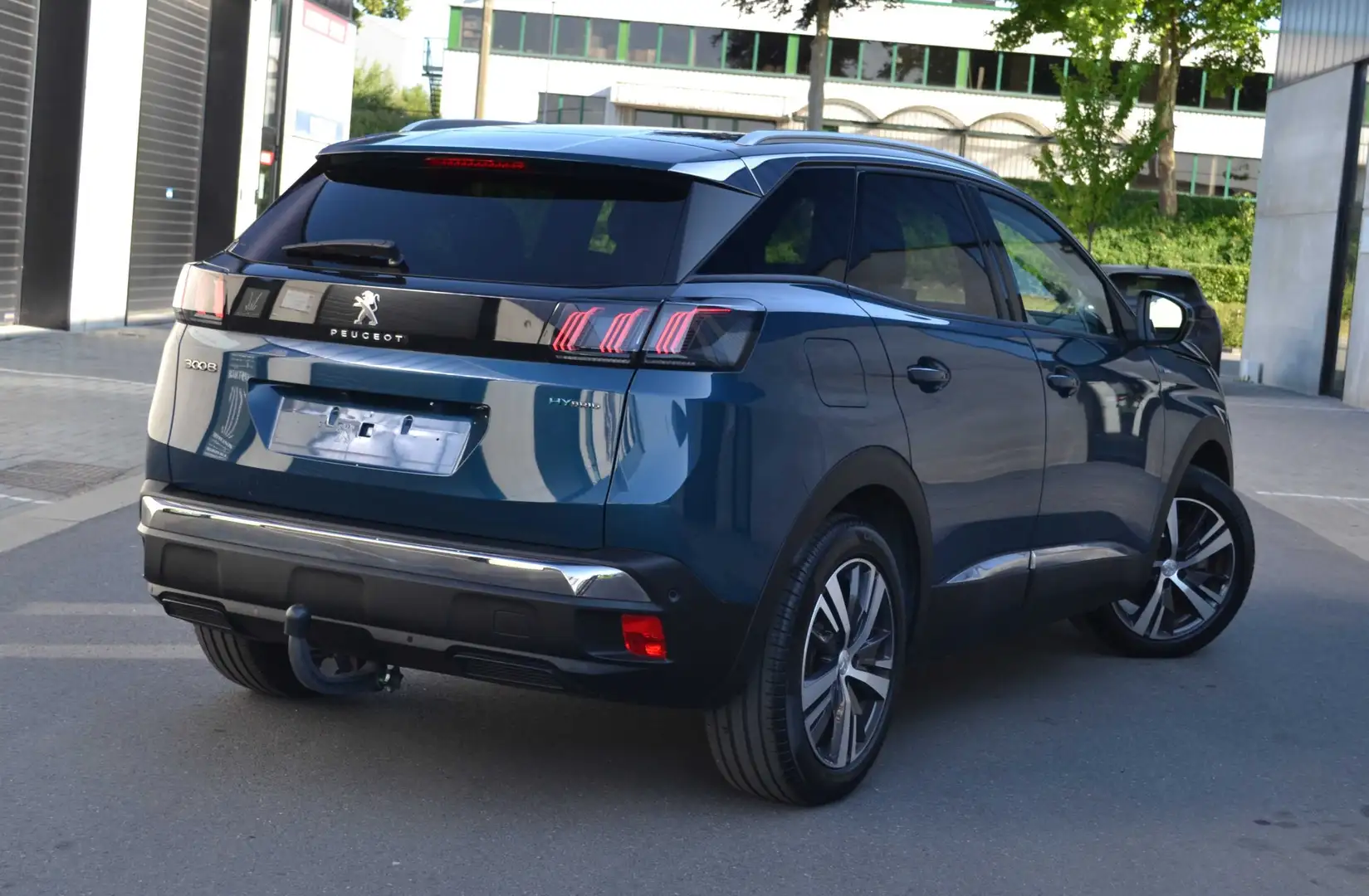 Peugeot 3008 1.6 Hybrid 225 E-eat8 Allure Navi/Les/Keyless TVA Bleu - 2