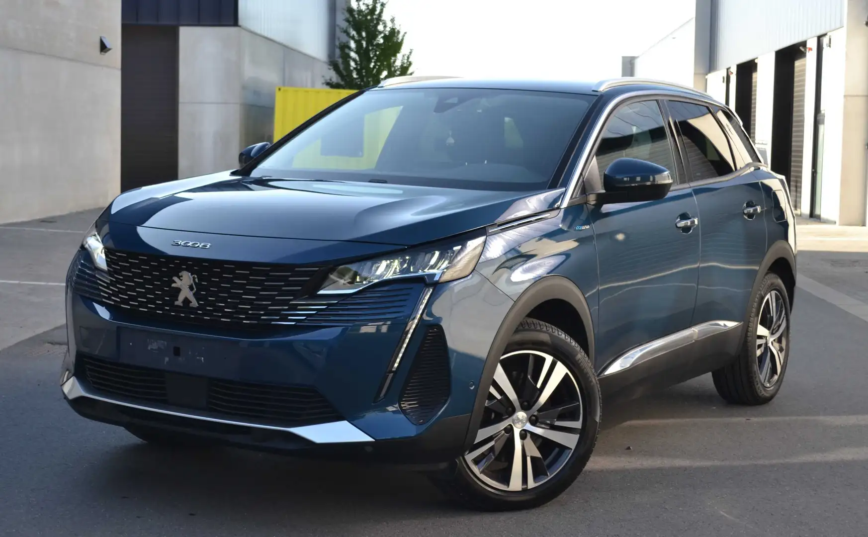 Peugeot 3008 1.6 Hybrid 225 E-eat8 Allure Navi/Les/Keyless TVA Bleu - 1