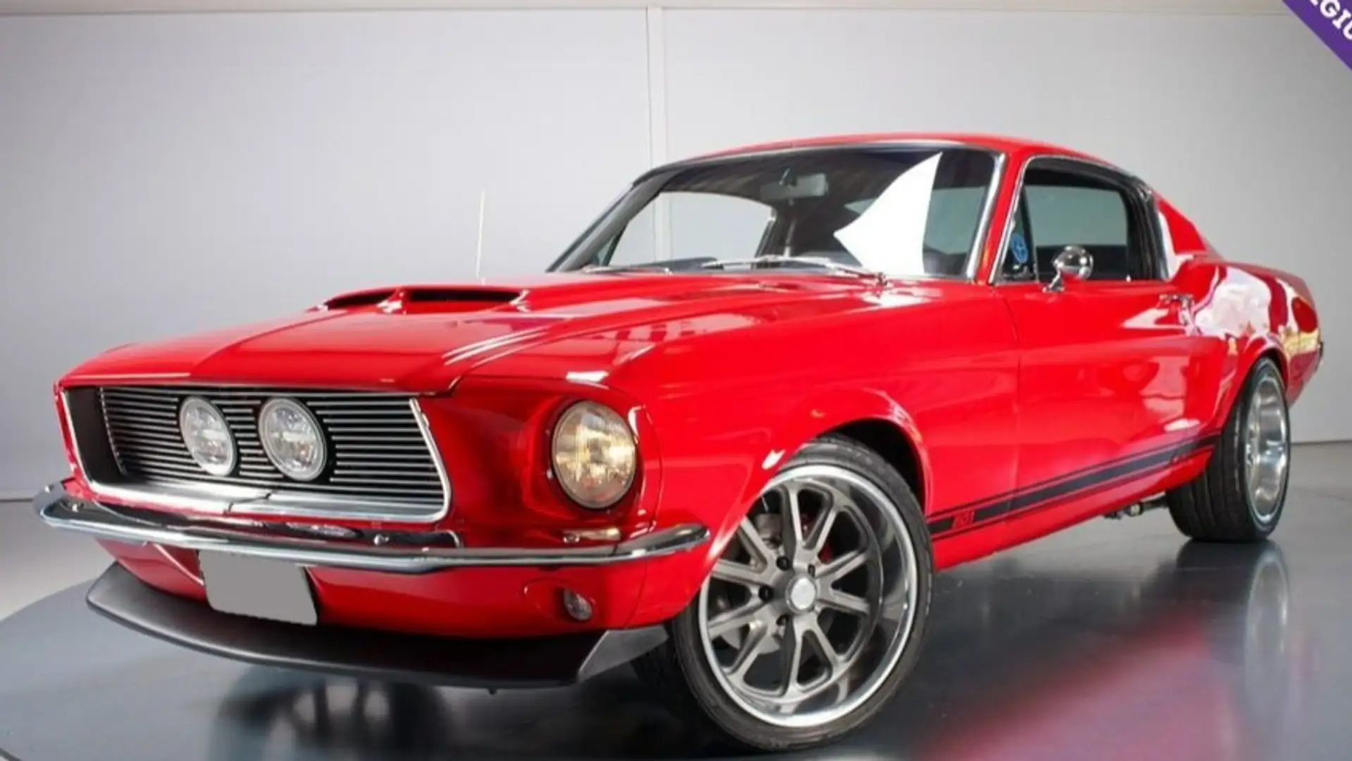 Ford Mustang GT500 Fastback Aut. Rojo - 1