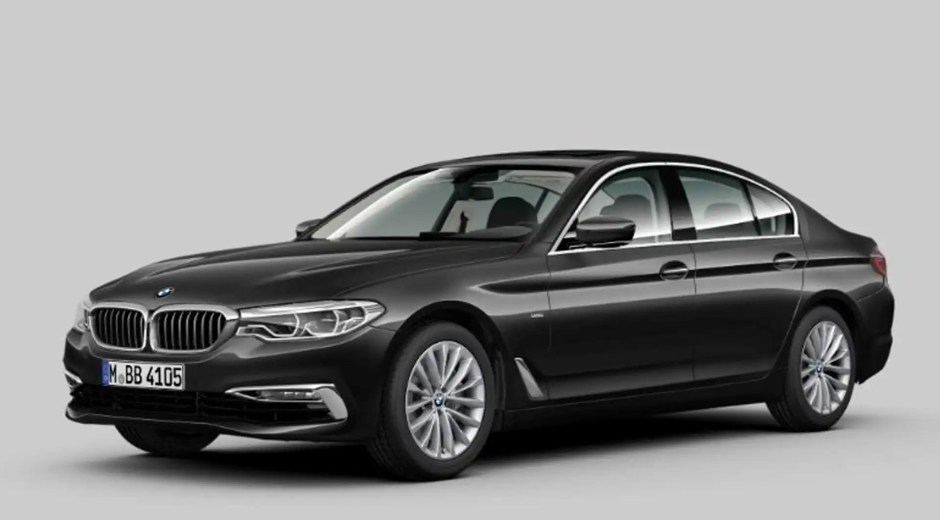 BMW 540 5-serie 540i High Executive Luxury Line | Schuifda Grijs - 1