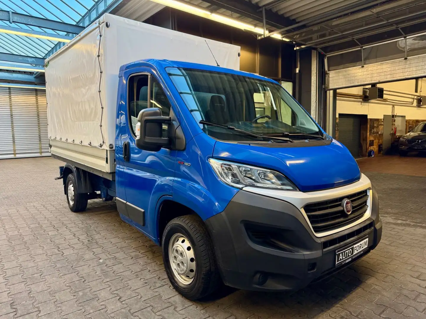 Fiat Ducato 2.3 JTD L2 PRITSCHE PLANE AUTOMATIK AHK Blau - 2