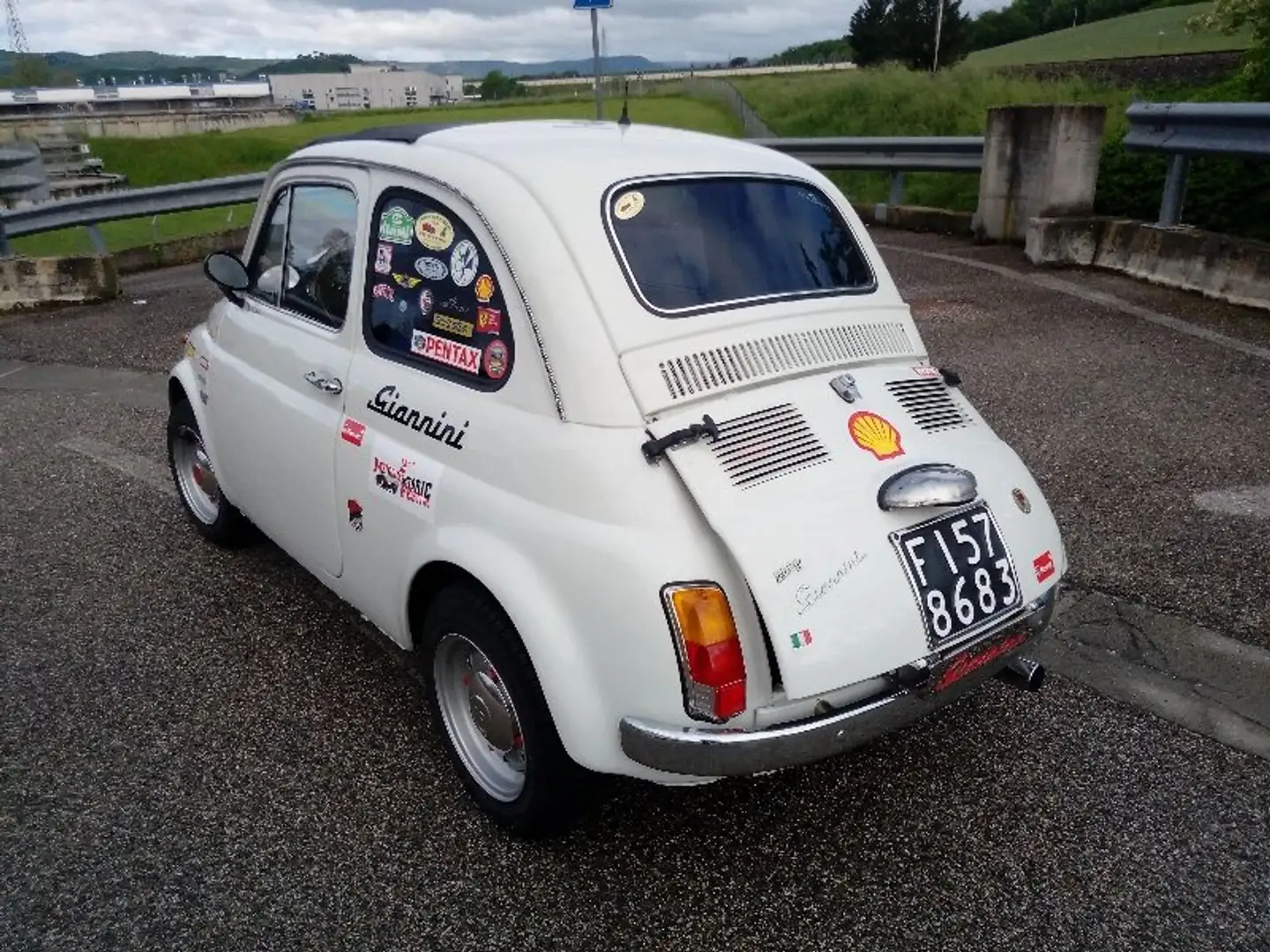 Fiat 500 giannini Bianco - 2