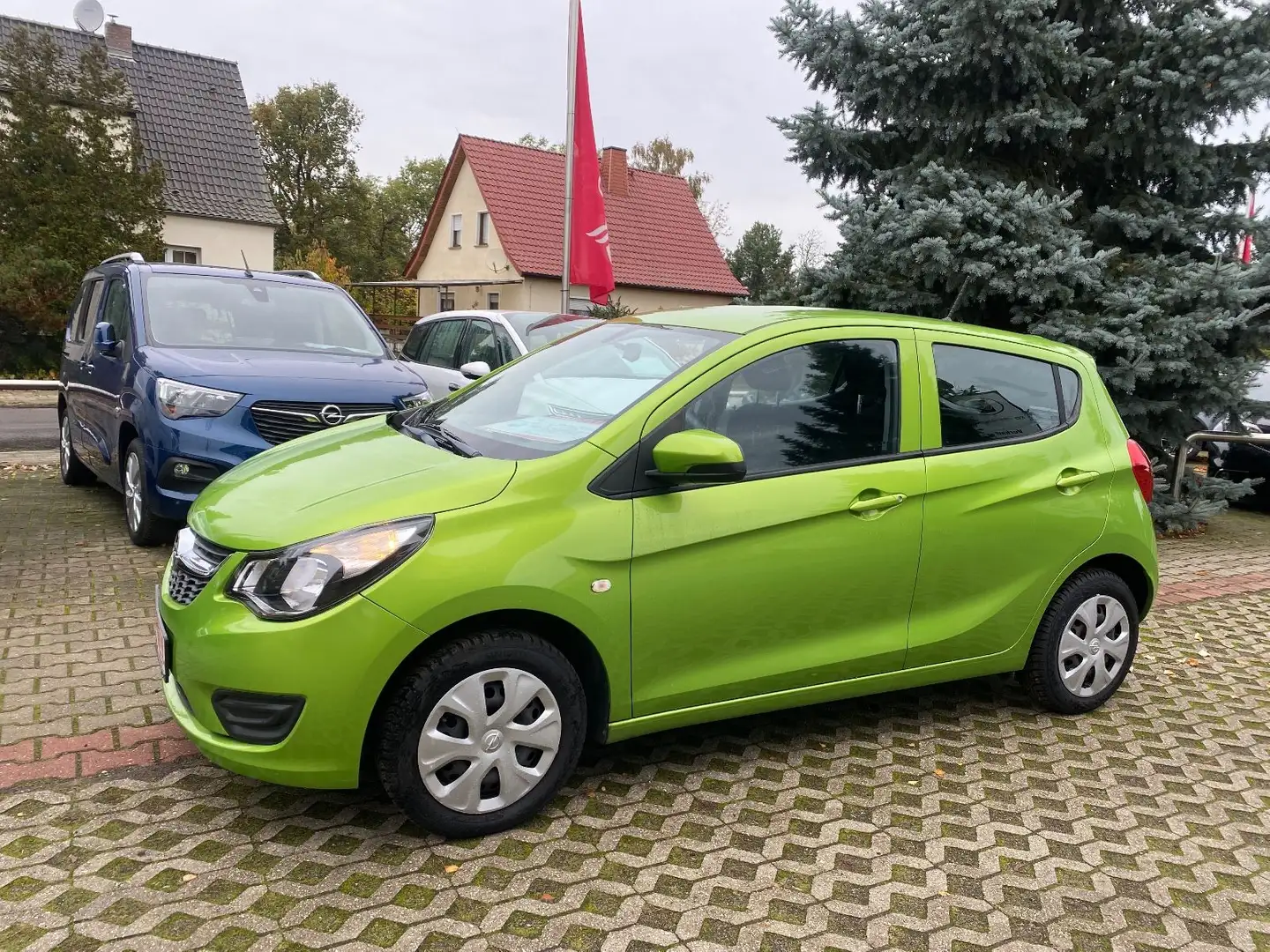Opel Karl Edition ALLWETTER SITZHEIZUNG KLIMA Grün - 1