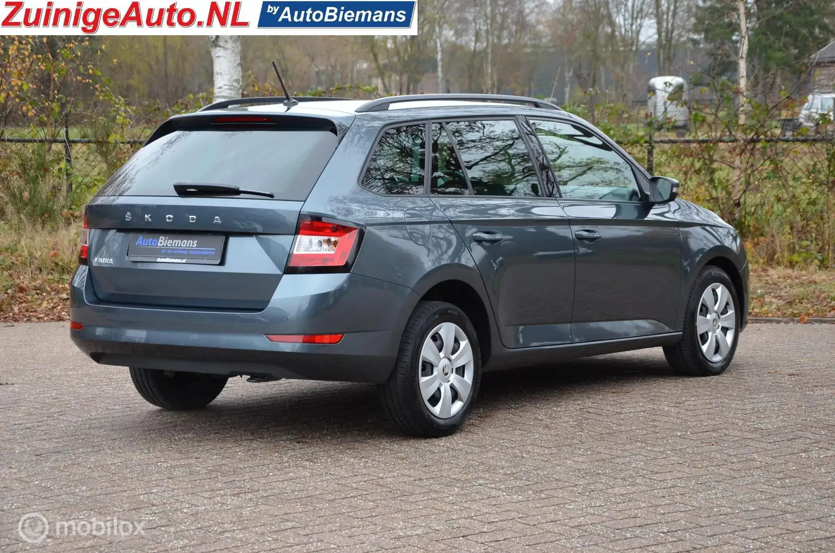 Skoda Fabia Combi 1.0TSi Automaat Navi 12 m garantie Grijs - 2