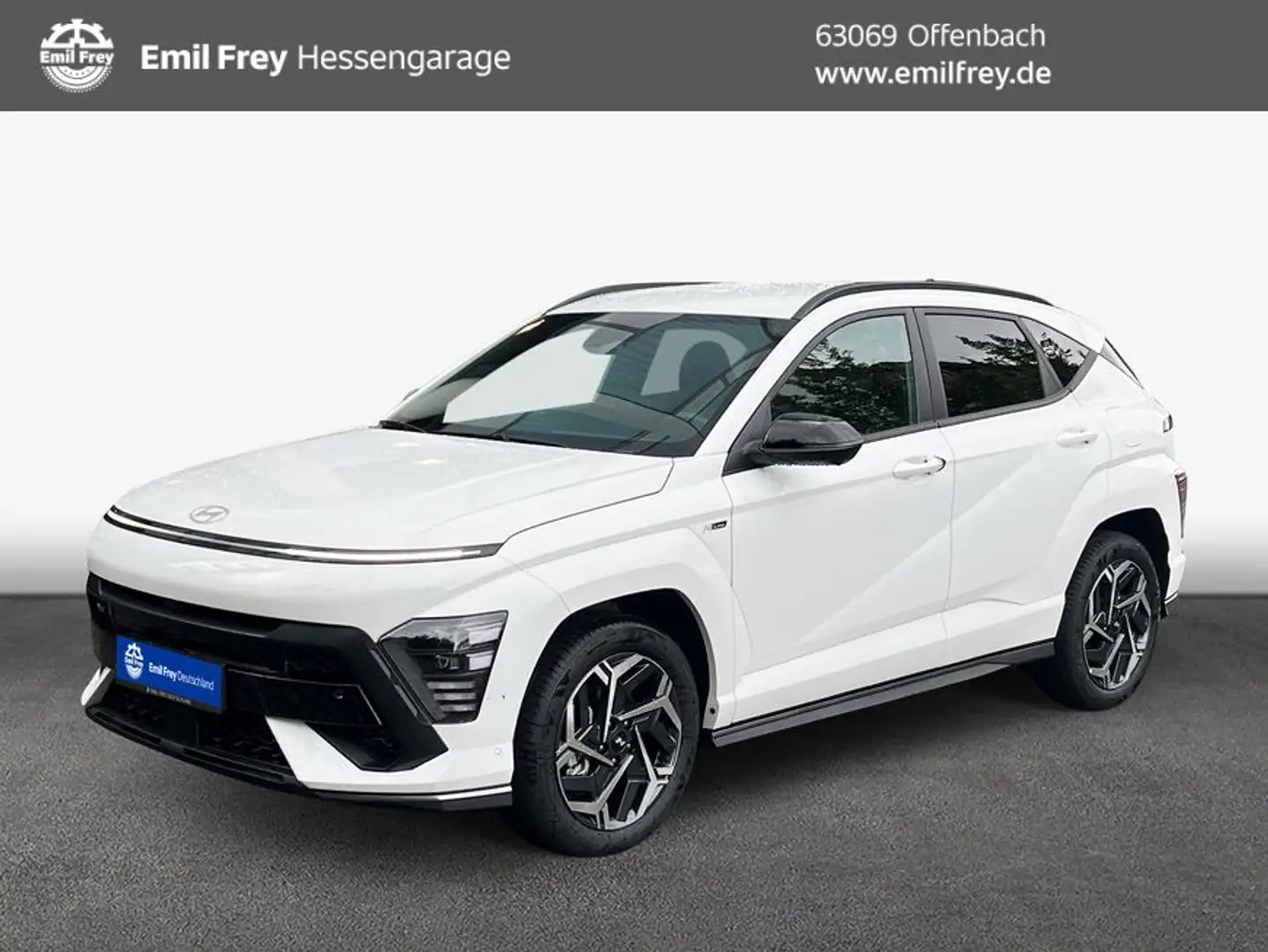 Hyundai KONA KONA 1.6 T-GDI DCT N Line Blanc - 1