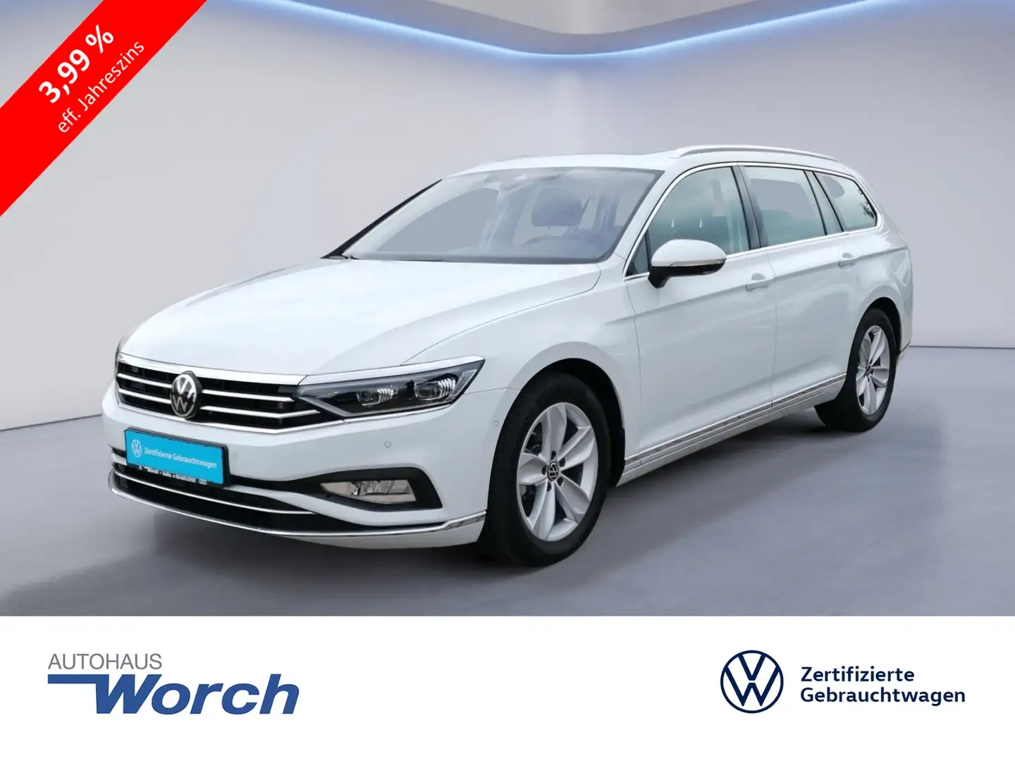 Volkswagen Passat Variant 2.0 TDI DSG 4M Elegance  PANO Weiß - 1