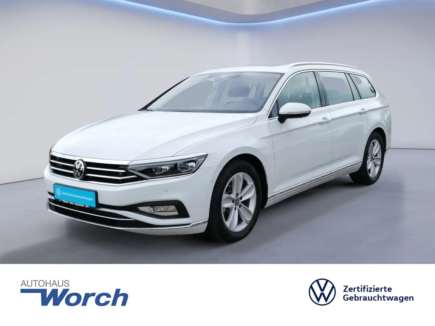 Volkswagen Passat Variant 2.0 TDI DSG 4MOTION+ELEGANCE+AHK Weiß - 1