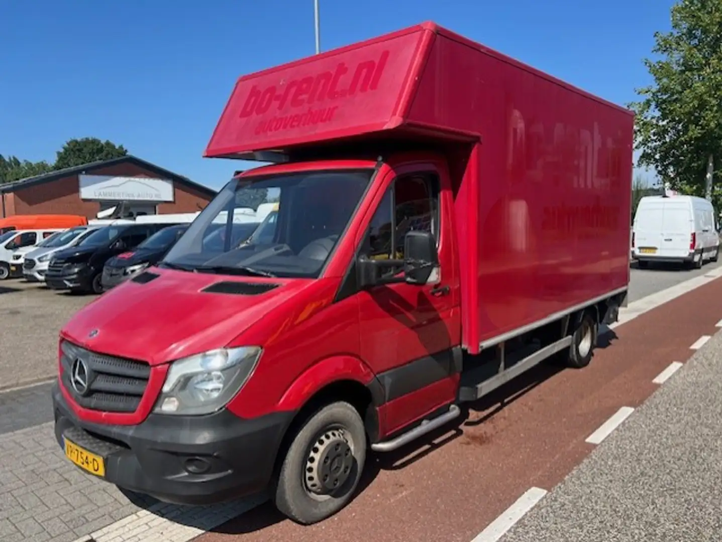 Mercedes-Benz Sprinter 513 2.2 CDI DL 432 KOFFER LAADKLEP LBW DL Rouge - 1