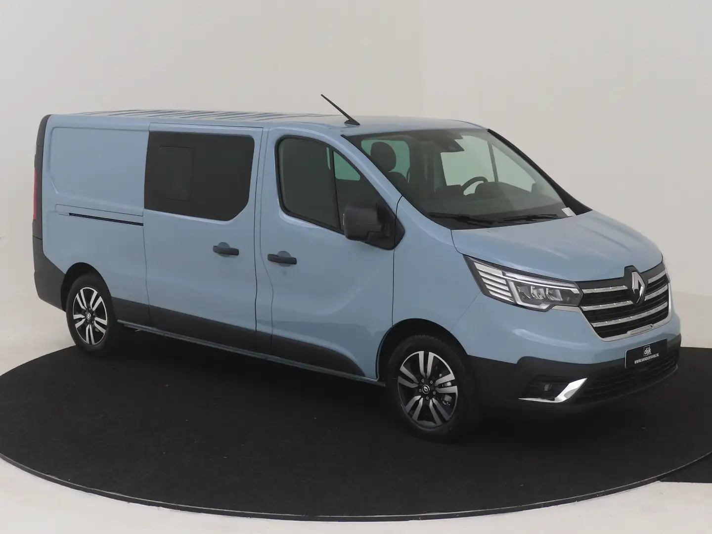 Renault Trafic T29 L2H1 DC 170PK AUTOMAAT SPECIAL EDITION LEER LE Blauw - 1