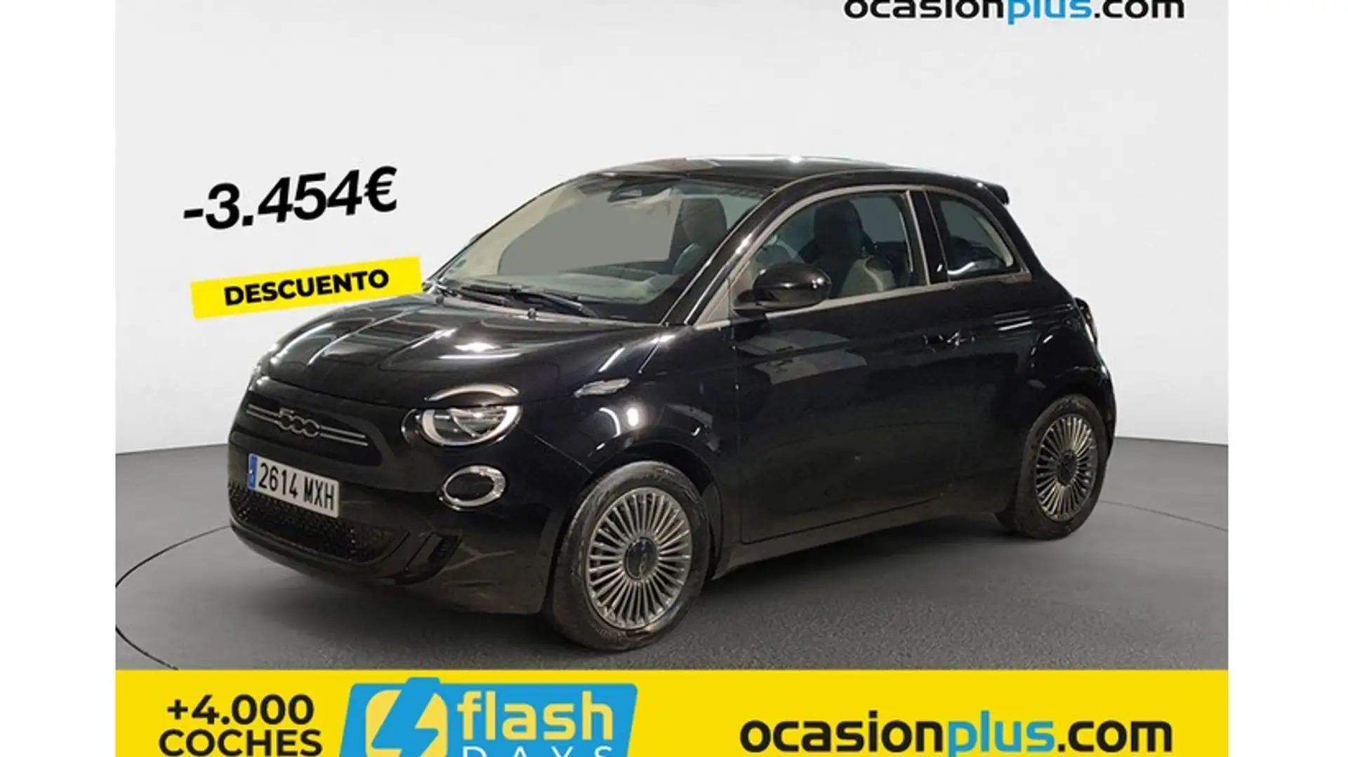 Fiat 500e 87Kw Icon Negro - 1