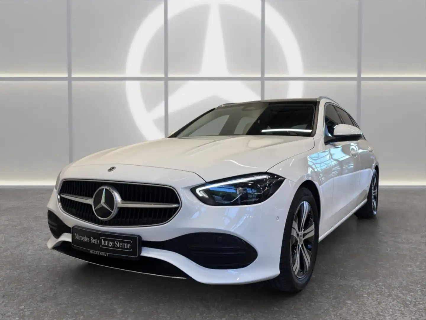 Mercedes-Benz C 300 d T AVANTGARDE BUSIN+PANO+RFFK+VERK.AS+LED Weiß - 2
