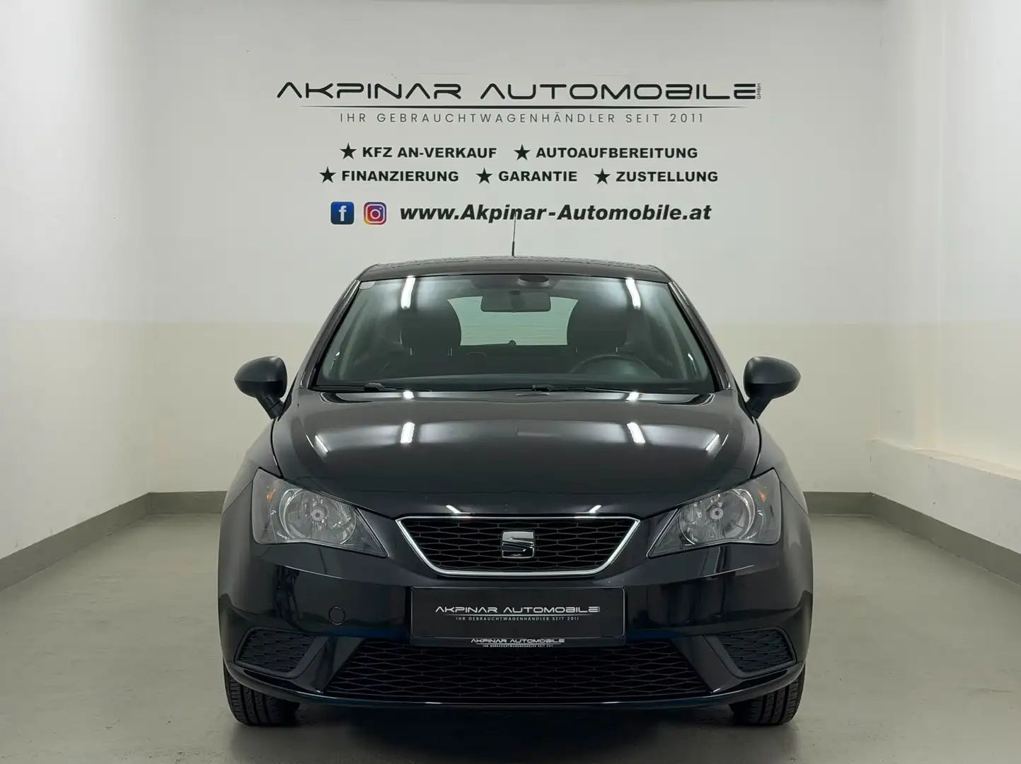 SEAT Ibiza Chili 1,2 *ERSTBESITZ* Ab 125€/Mo Schwarz - 2