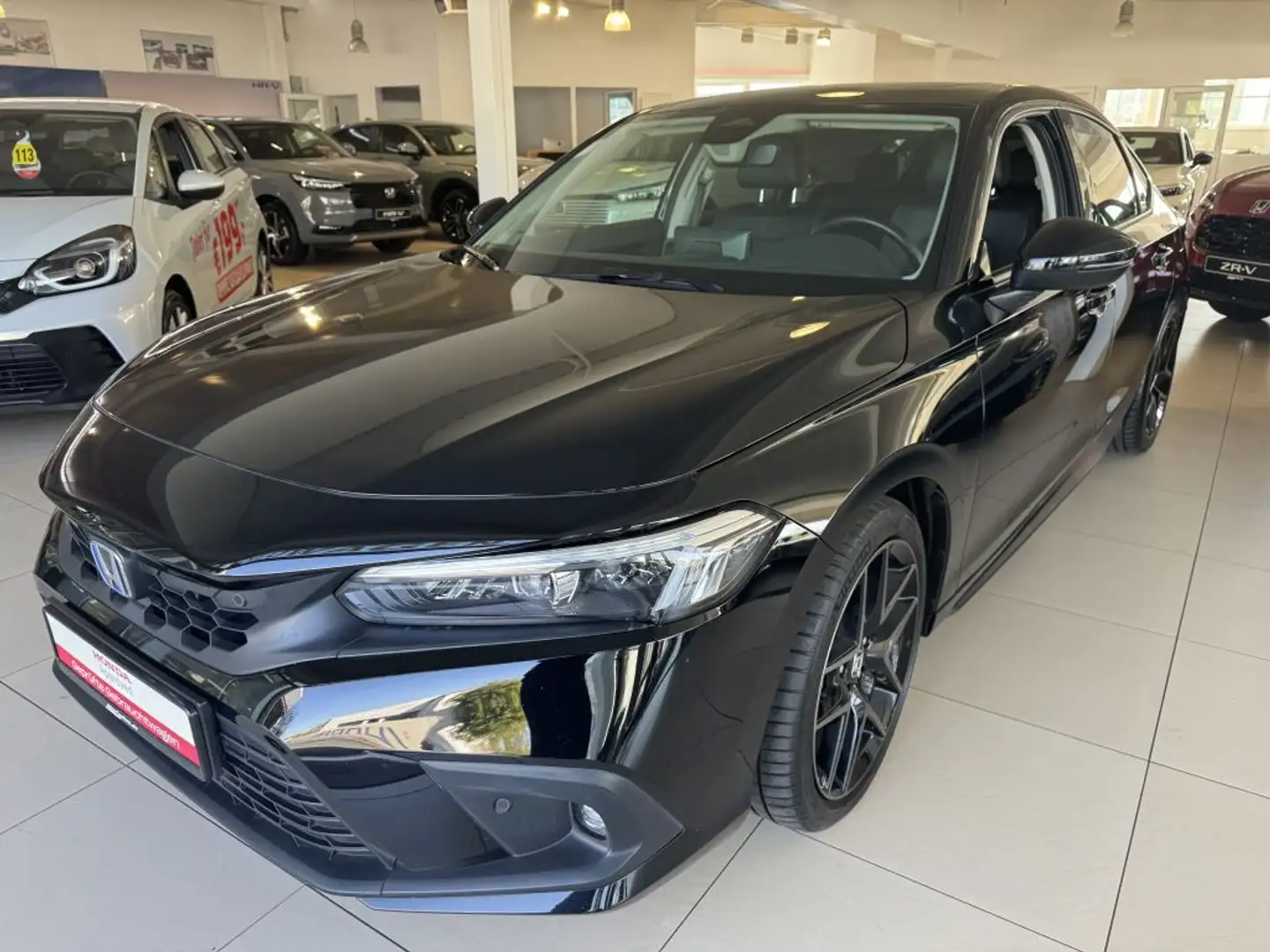 Honda Civic e:HEV 2.0 i-MMD Hybrid Advance Schwarz - 2
