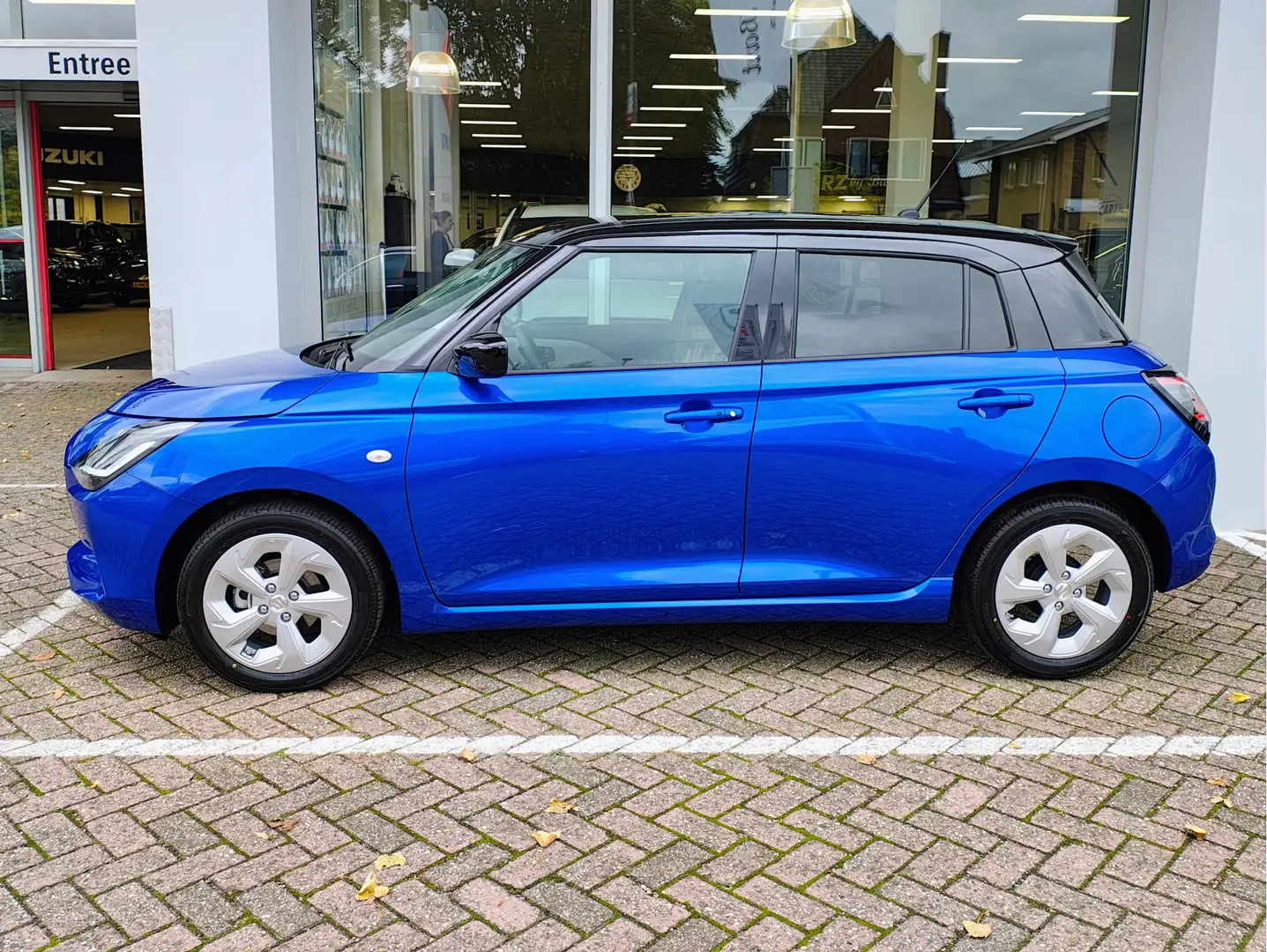 Suzuki Swift 1.2 SELECT SMART HYBRID CVT TE BESTELLEN | Met 6 J Blauw - 2