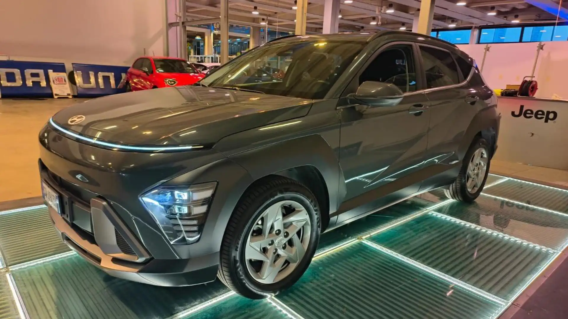 Hyundai KONA 1.0 T-GDI Hybrid 48V iMT XLine Grigio - 1